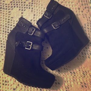Mossimo black booties.